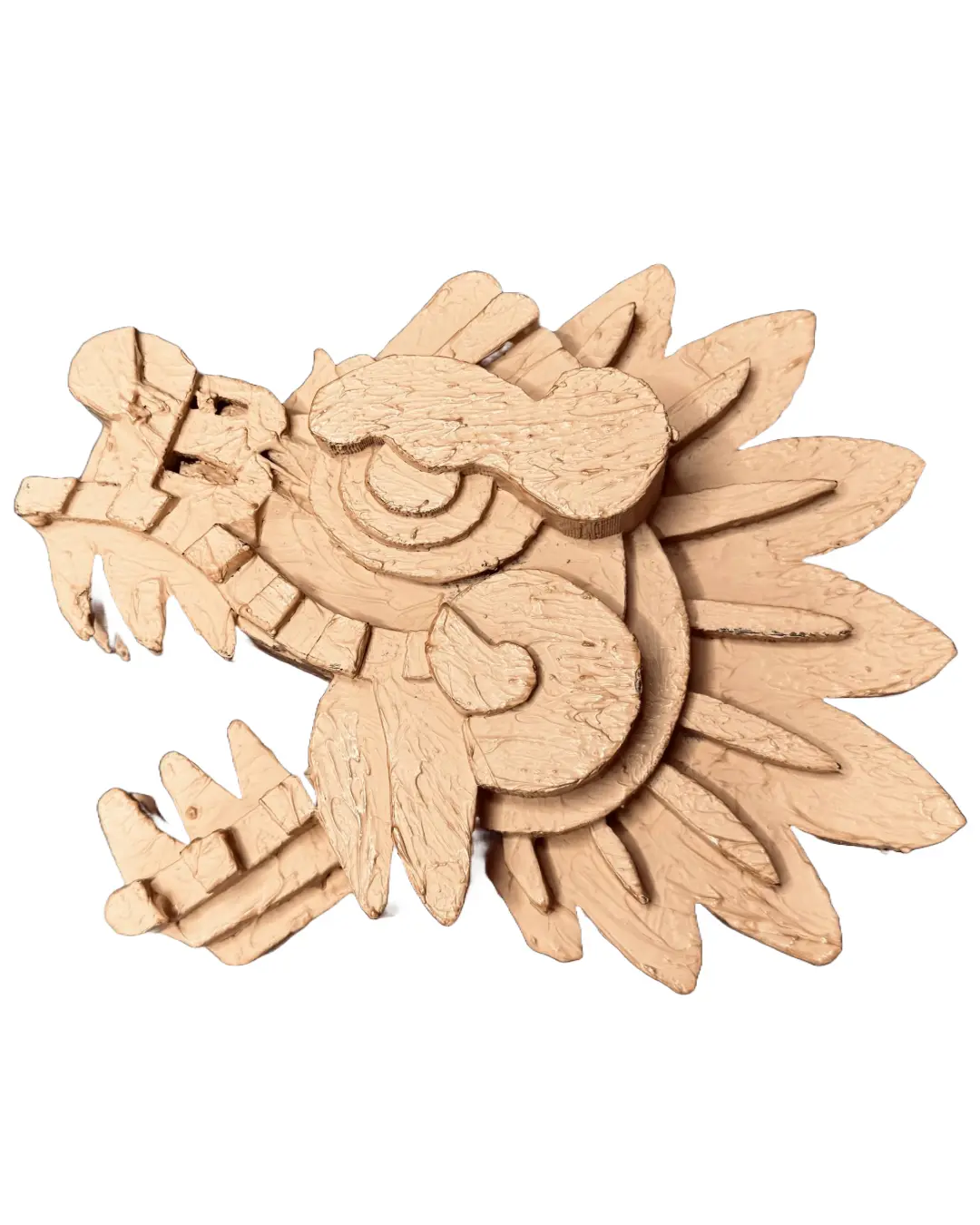 Mexico home decor - Aztec Quetzalcoatl goddess - Ornaments Traditional