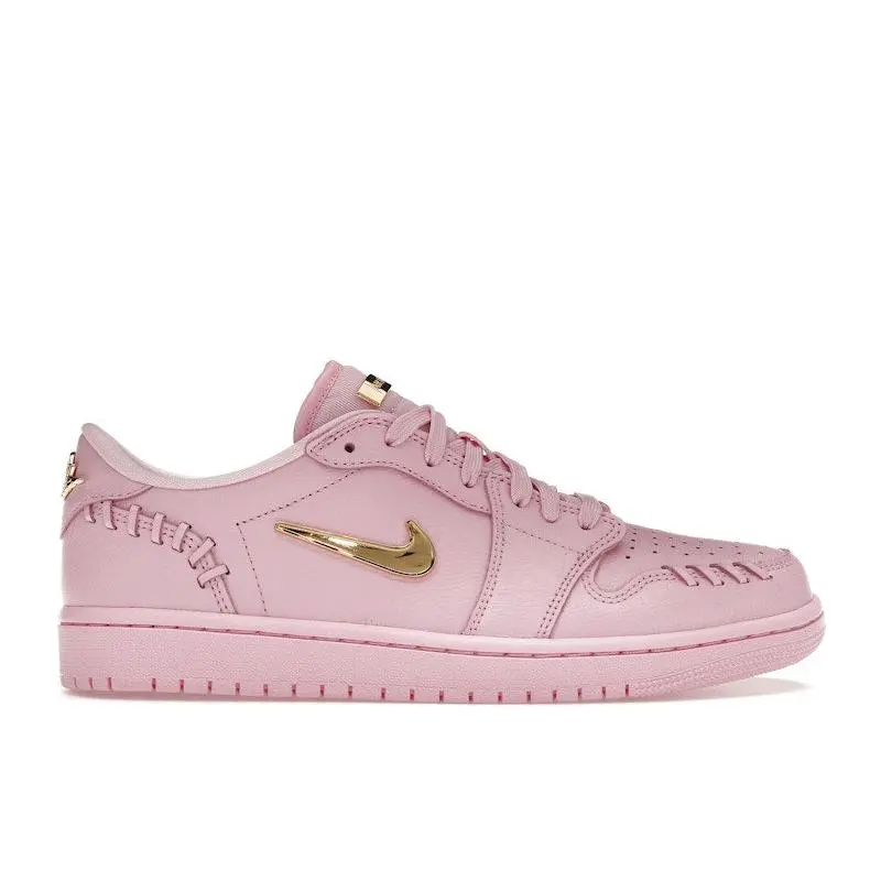 Jordan Women's 1 Low Method of Make Perfect Pink Basketball Shoes, from StockX
