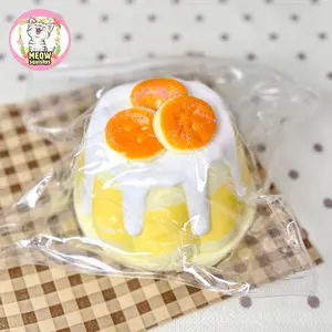 Big Banana Cream Pudding Squeeze Toy