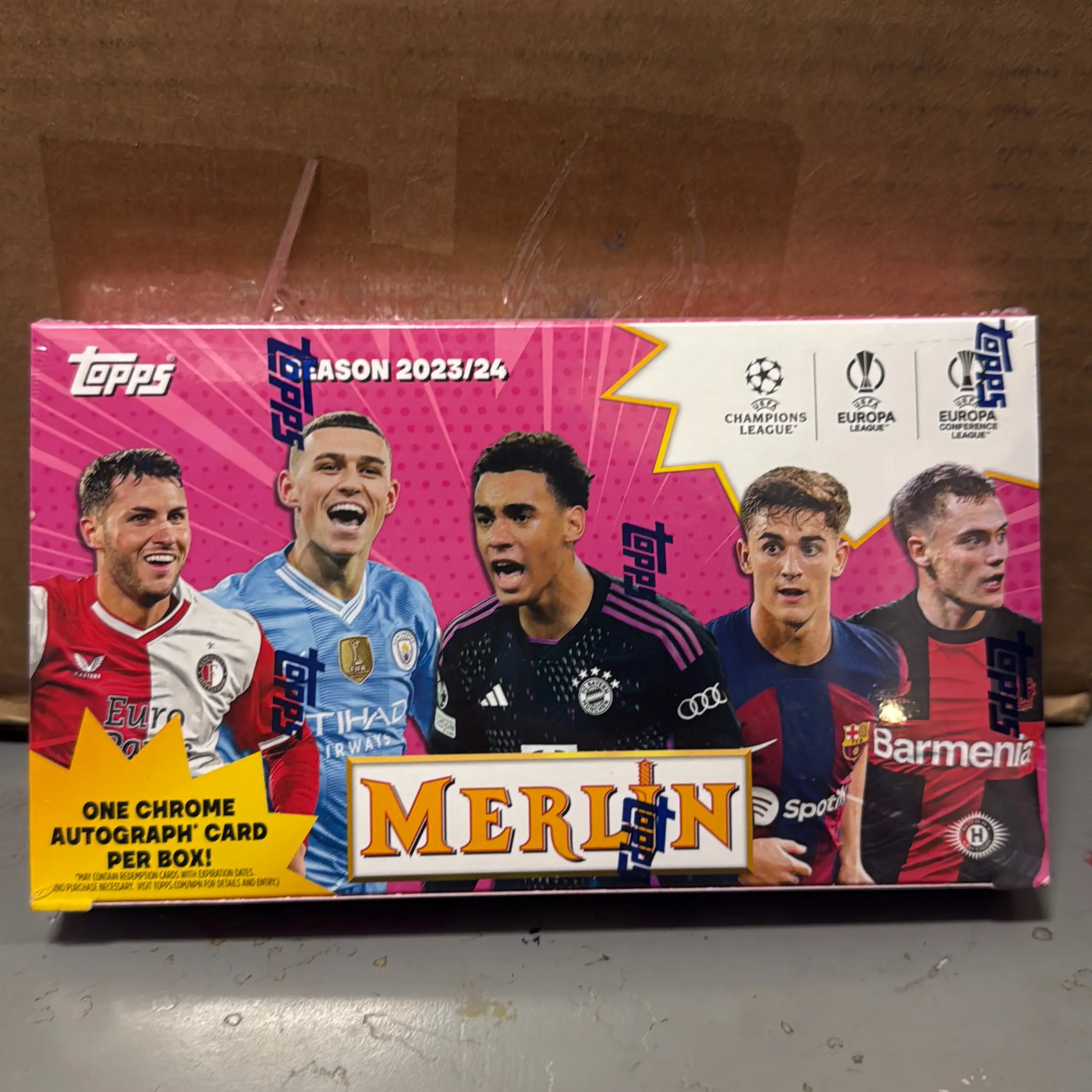 Champion league Merlin Case  & stadium chrome