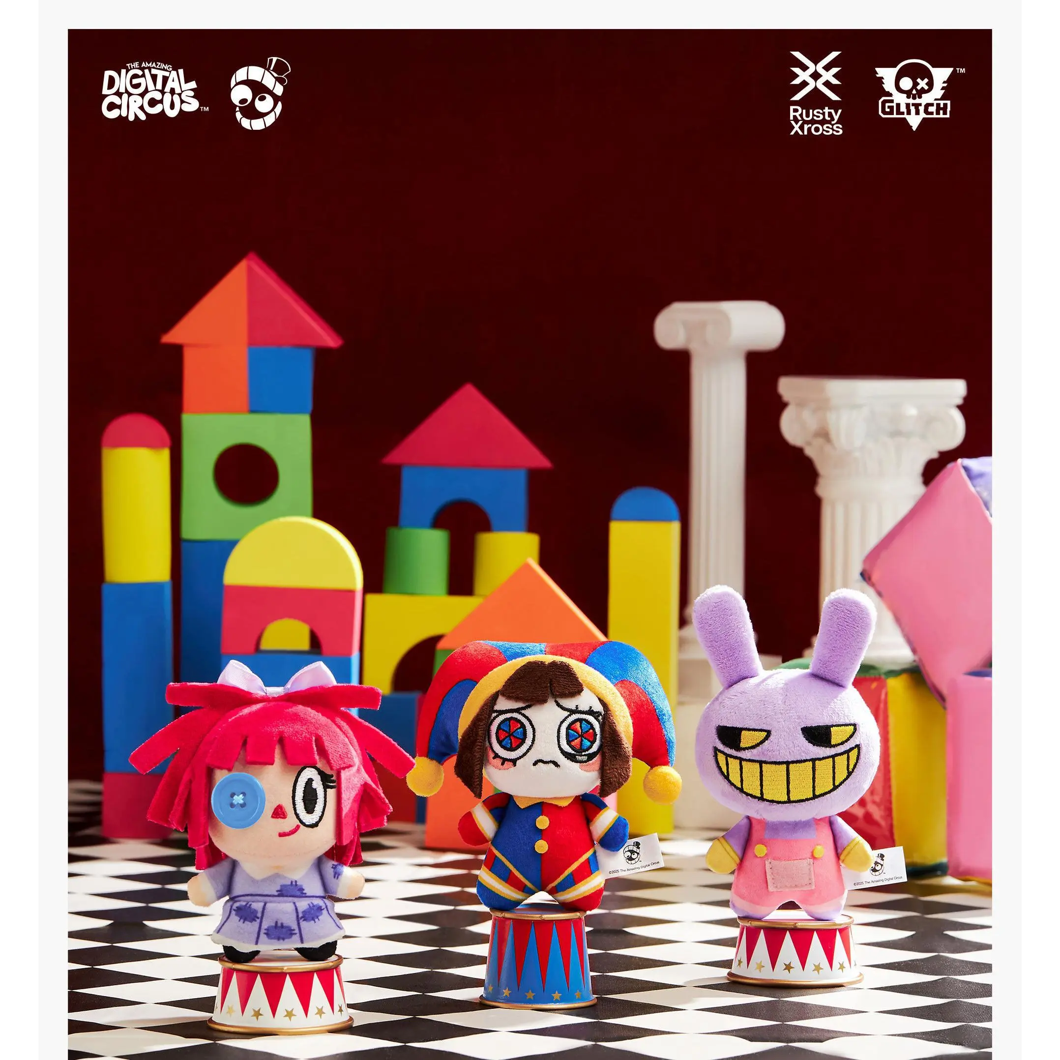 New Genuine The Amazing Digital Circus Plush Cartoon Pomni Jax