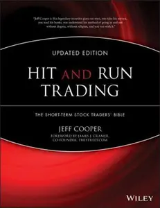USED-Hit and Run Trading: The Short-Term Stock Traders' Bible by Cooper, Jeff (Hardcover)