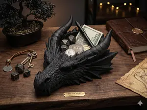 Multi-Use Catchall Tray Desktop Organizer and Durable Valet Tray