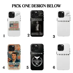 FREEDOM Phone Case / Charlie Kirk Turning Point Phone Case for Iphone