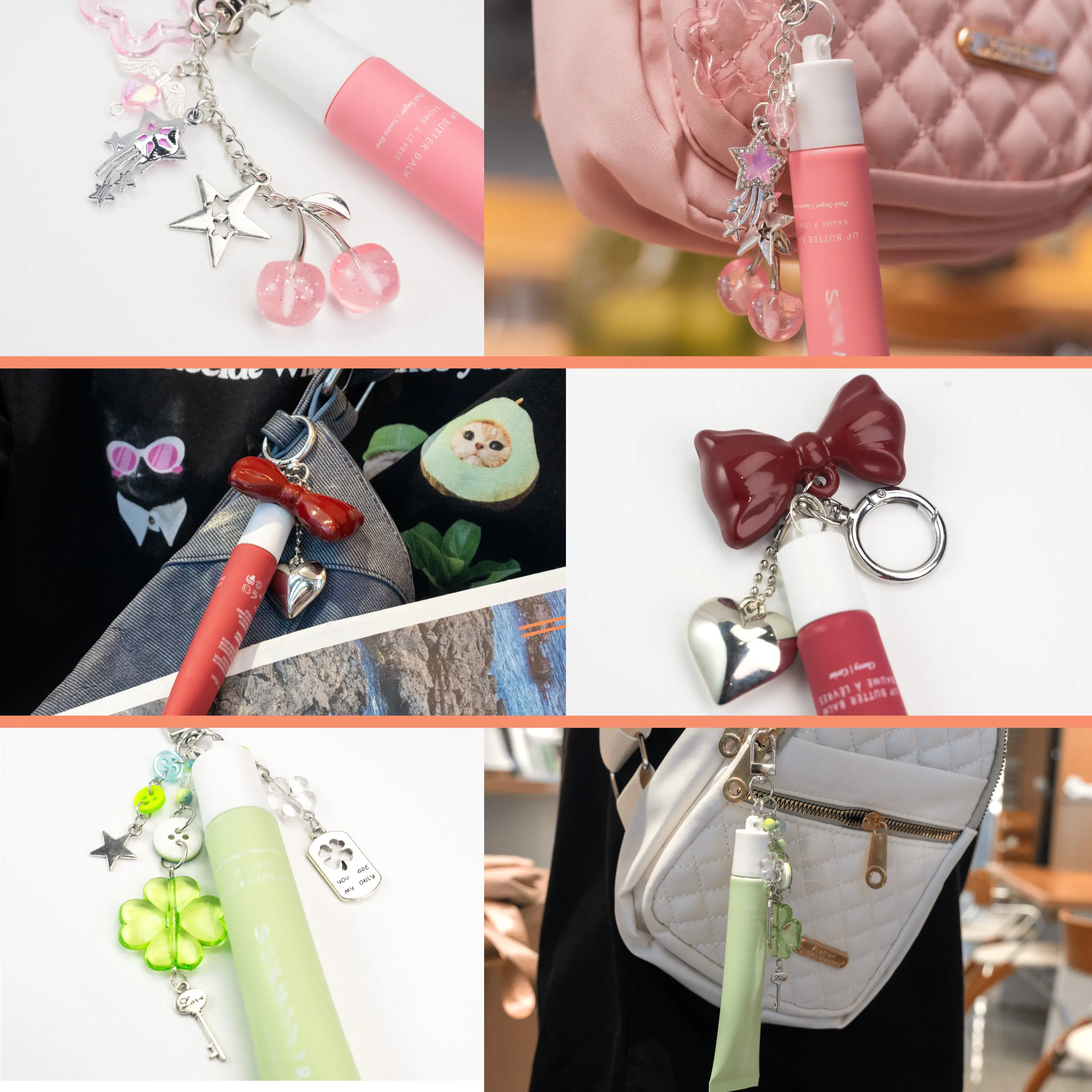 Chic Lip Balm Keychain Cap for Summer Fridays 0.5 Oz - 10 Trendy