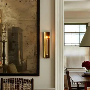 Brass Plated Wall Sconce