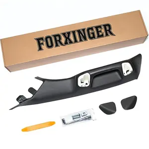 Driver Side A-Pillar Grab Door Handle for Toyota Tacoma 3rd Gen 2016-2023 Handle black