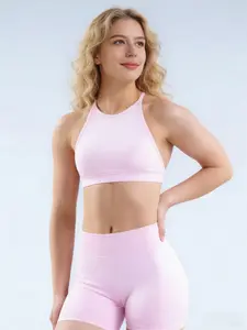 New Thin Strap Seamless Backless Bra for Women, Quick-Dry Shockproof Anti-Sagging Sports Gym Vest, Comfortable Fitness Underwear, Breathable Sports Bra, Yoga Bra