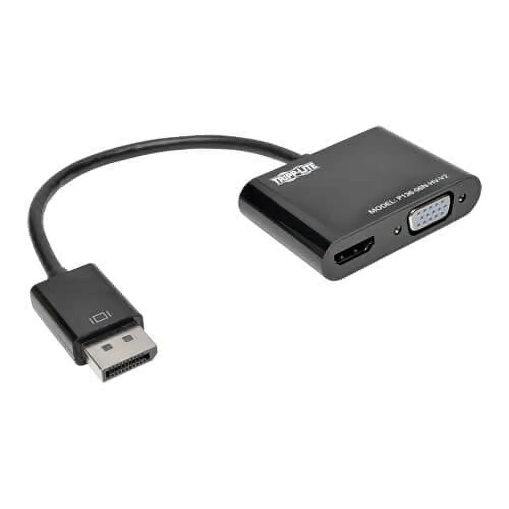 Tripp Lite Display Port 1.2 to VGA & HDMI All-in-One Converter Adapter