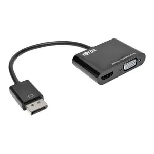 Tripp Lite Display Port 1.2 to VGA & HDMI All-in-One Converter Adapter