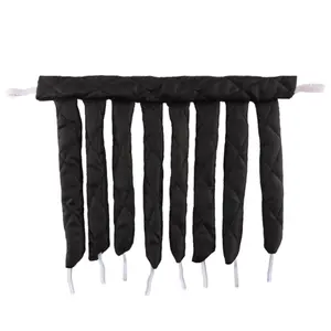 Lazéa™ Heatless Curls Overnight Styling Set - Soft Flexible Rods for Long Lasting Waves No Heat Damage Perfect for All Hair Types