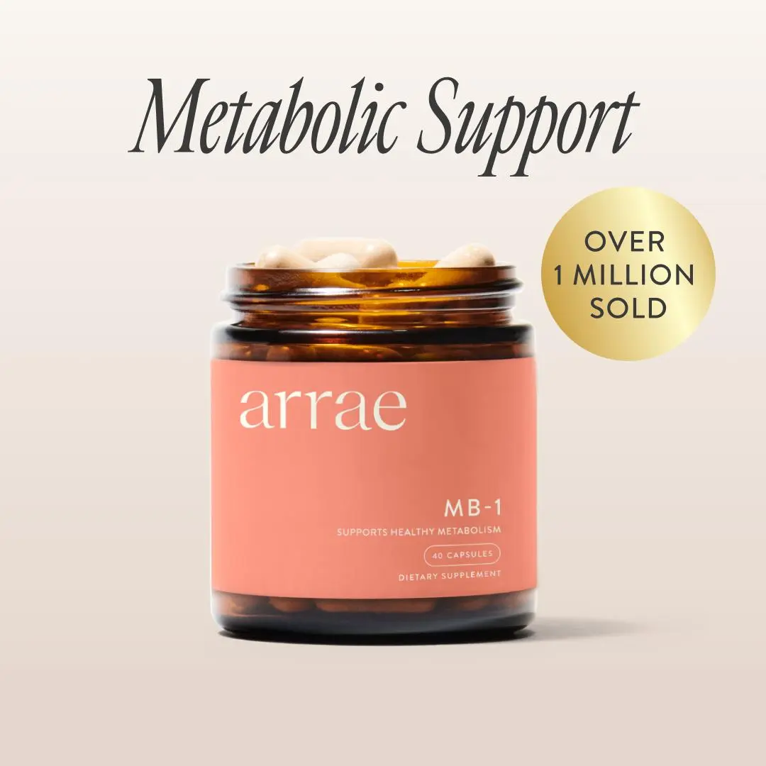 Arrae MB-1 | Natural Energy, Cholesterol, & Overall Health Support 20-Day Supply| Organic Nutrition Dietary Supplement Healthcare Vitamins Probiotic Blend Edible Fitness