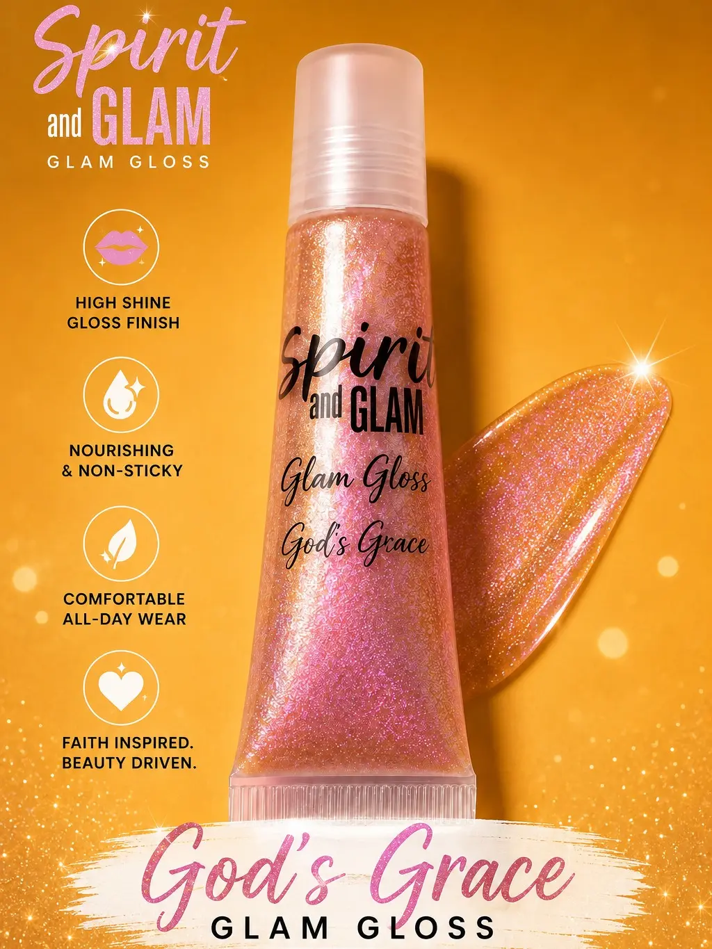 Glam Gloss Lipgloss By ToShae Cosmetics Glazed Rouge Lip Care