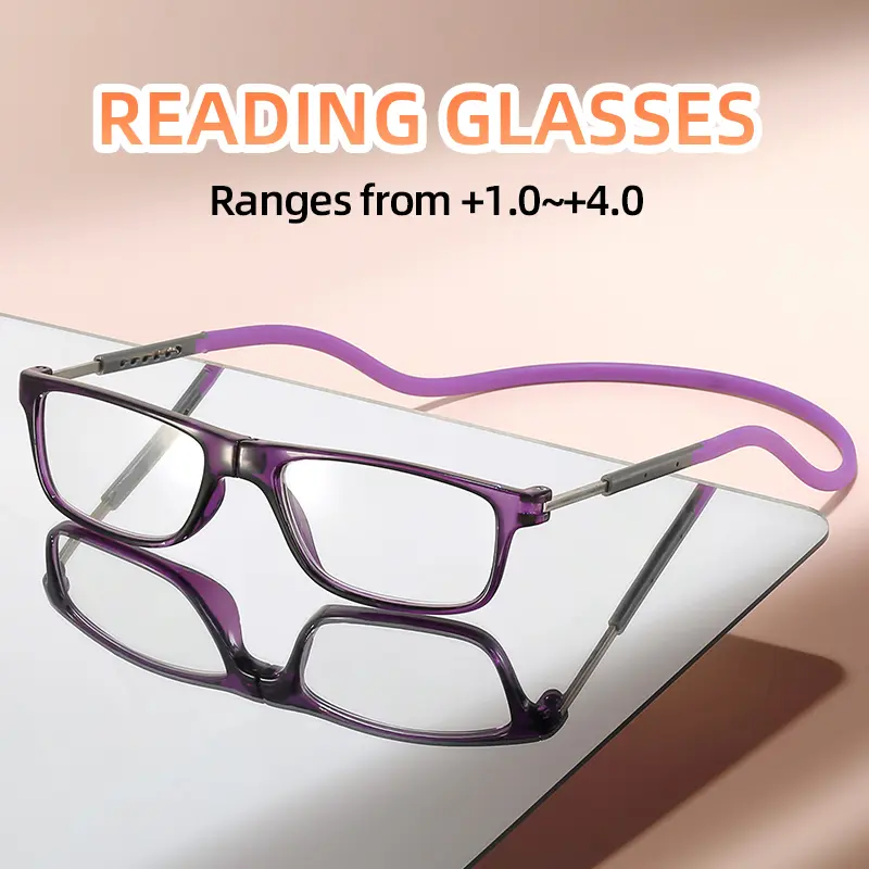 Fashion Cat Eye Reading Glasses with Floral Print Frame, Elegant Retro Style Lightweight PC Lens Eyewear for Women, Friday Festival Accessory