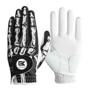 Men's Left Hand Golf Glove with Ball Marker, 1 Count Soft Synthetic Leather Men's Golf Glove, Weatherproof Grip Golf Accessories, Golf Clubs Gear Equipment, Father's Day Gifts