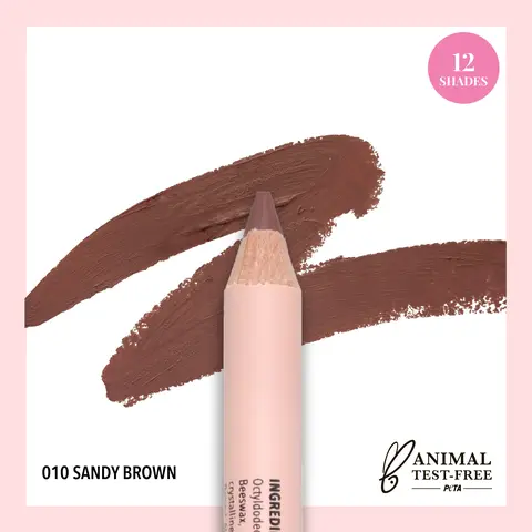 MOIRA | Signature Lip Pencil (010, Sandy Brown) | Creamy Lip Liner for Precise Definition & Long-Lasting Wear