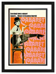 Cabaret Movie Poster Framed