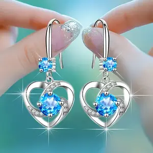 Fashion Personalised New Love Dangle Earrings Ladies Fashion Dangle Earrings Daily Wear Ears Jewellery Creative Personalised Gifts Party Gifts