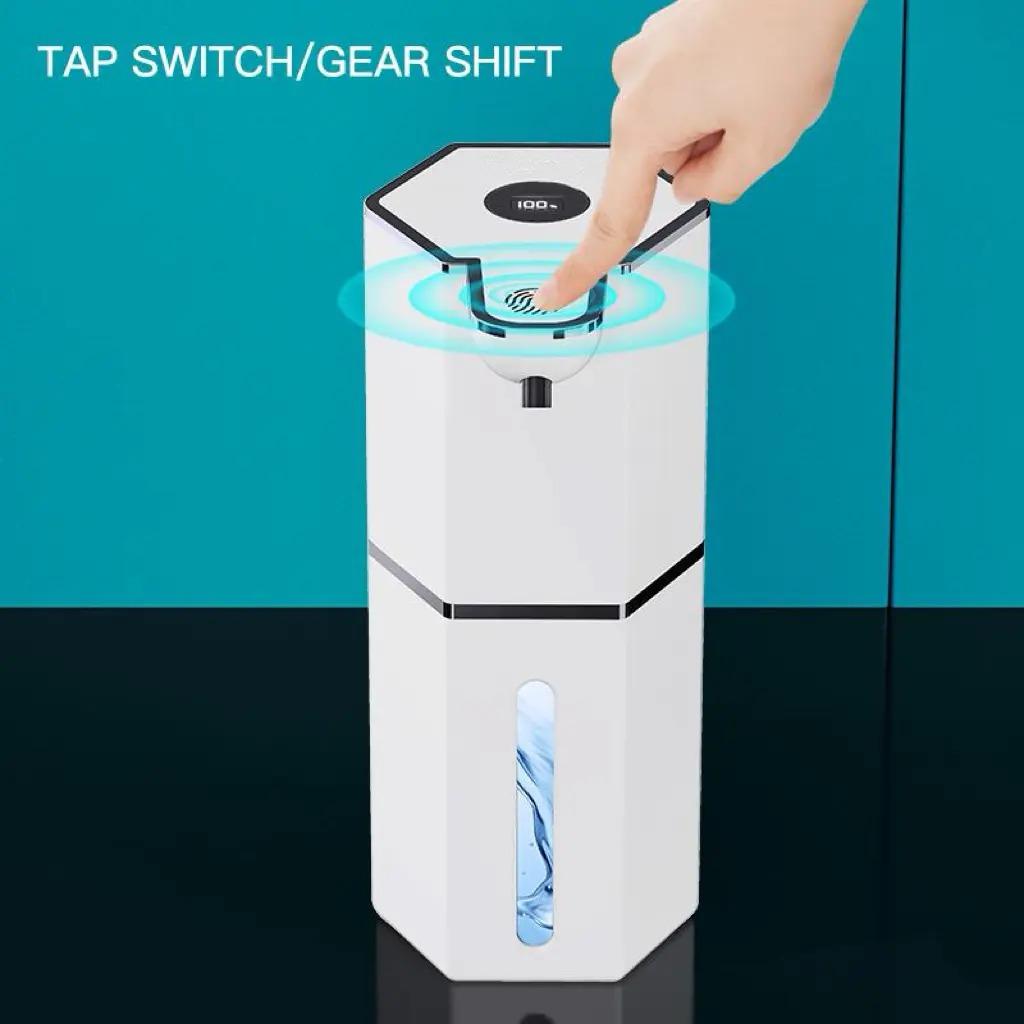 Automatic Soap Dispenser Touchless Foaming Soap Dispenser, USB Rechargeable 12oz Soap Dispenser, 4 Adjustable Levels Waterproof Soap Dispenser, Kitchen Gadgets Home Essentials Hand Wall Bathroom Restroom Soap Dispenser Automatic Soap Dispenser Touchless Foaming Soap Dispenser, USB Rechargeable 12oz Soap Dispenser, 4 Adjustable Levels Waterproof Soap Dispenser, Kitchen Gadgets Home Essentials Hand Wall Bathroom Restroom Soap Dispenser