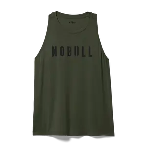 NOBULL Women's  High-Neck Tank in Dark Army