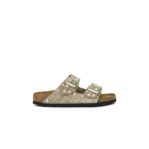 BIRKENSTOCK Arizona Rivets Sandal in Taupe