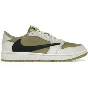 Travis Scott Air Jordan 1 Low Golf "Neutral Olive"