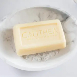 Calithea Skincare Olive Oil Soap with Lavender for Face and Body - Soothing and Hydrating Aroma Blend