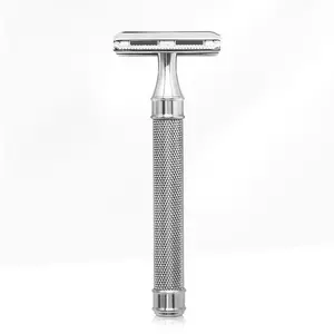 American Sailor Closed Comb Double Edge Safety Razor High-Polish Stainless Steel for Precision Balance Eco-Friendly Gift Ready Packaging Barbershop Quality Handle Kit