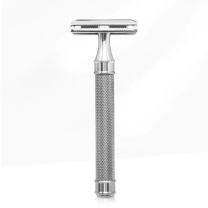 American Sailor Closed Comb Double Edge Safety Razor High-Polish Stainless Steel for Precision Balance Eco-Friendly Gift Ready Packaging Barbershop Quality Handle Kit