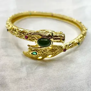 Golden Dragon Bangle