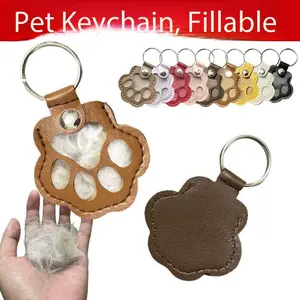 Pet Memorial Fur Keepsake Pendant, Dog Hair Storage Capsule Locket, Fur Collection Vial, Puppy Memorial Charm