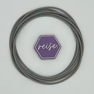 "Storm Moon” / Silicone Stacking Bracelets / Solid Color Stack