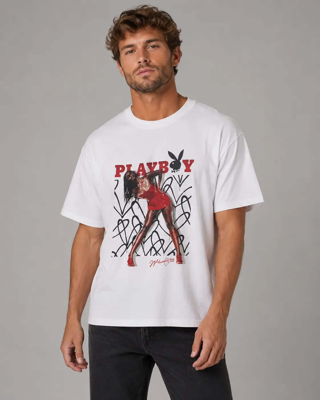 Playboy x JGC Editorial Bunny Tee