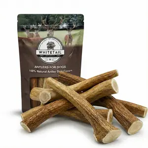 1 lb Bulk | Whole Elk Antler Dog Chews - Value Pack