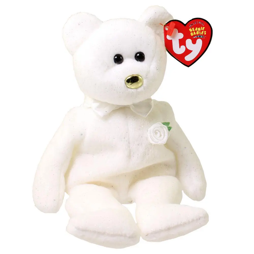 TY Beanie Baby - HIS the Groom Bear (Internet Exclusive) (8.5 inch) (2004) MWMTs