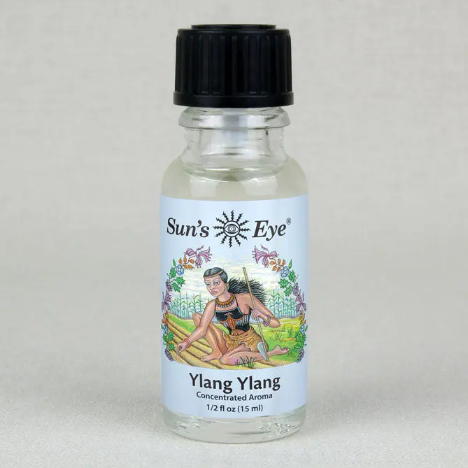 100% Pure Ylang-Ylang Essential Oil, Natural Aromatherapy Oil for Relaxation & Stress Relief