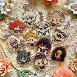What a waste! | Adorable Gachiakuta (Rudo, Enjin, Zanka, Riyo, Jabber, Tamsy, August, Guita, Follo, Zodyl, Amo) acrylic keychain.