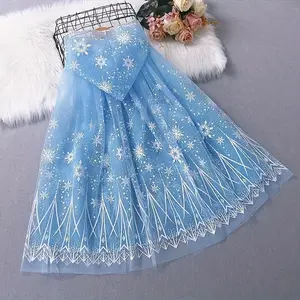Halloween Cape, Christmas Princess Cape with Hood, Performance Costume Prop