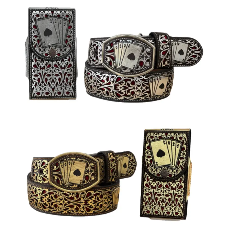 Ace of Spades Belt and Phone Holder Set Ace of Spades Belt and Phone Holder Set