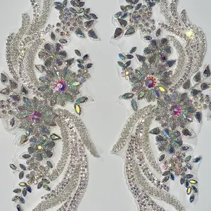 Swan Rhinestone Applique