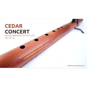 Butch Hall Flutes - Concert Series [F#4] Native American-Style Flute