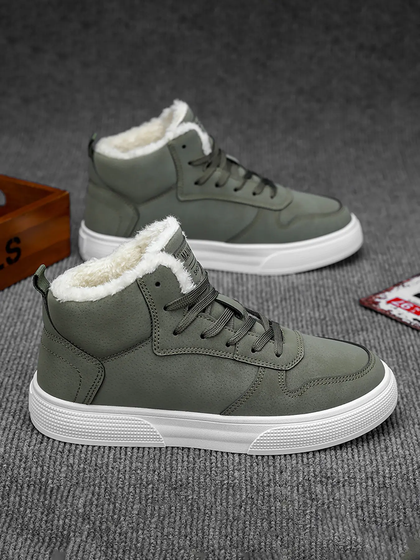 Men's Fashion Snow Boots, Casual Outdoor Boot, Stylish Design Winter Footwear, Warm and Comfortable, Perfect for Cold Weather, Ideal for Walking and Outdoor Activities