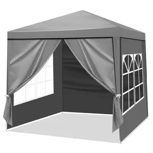 6.5x6.5FT Four Sides Portable Party Tent essentials camping