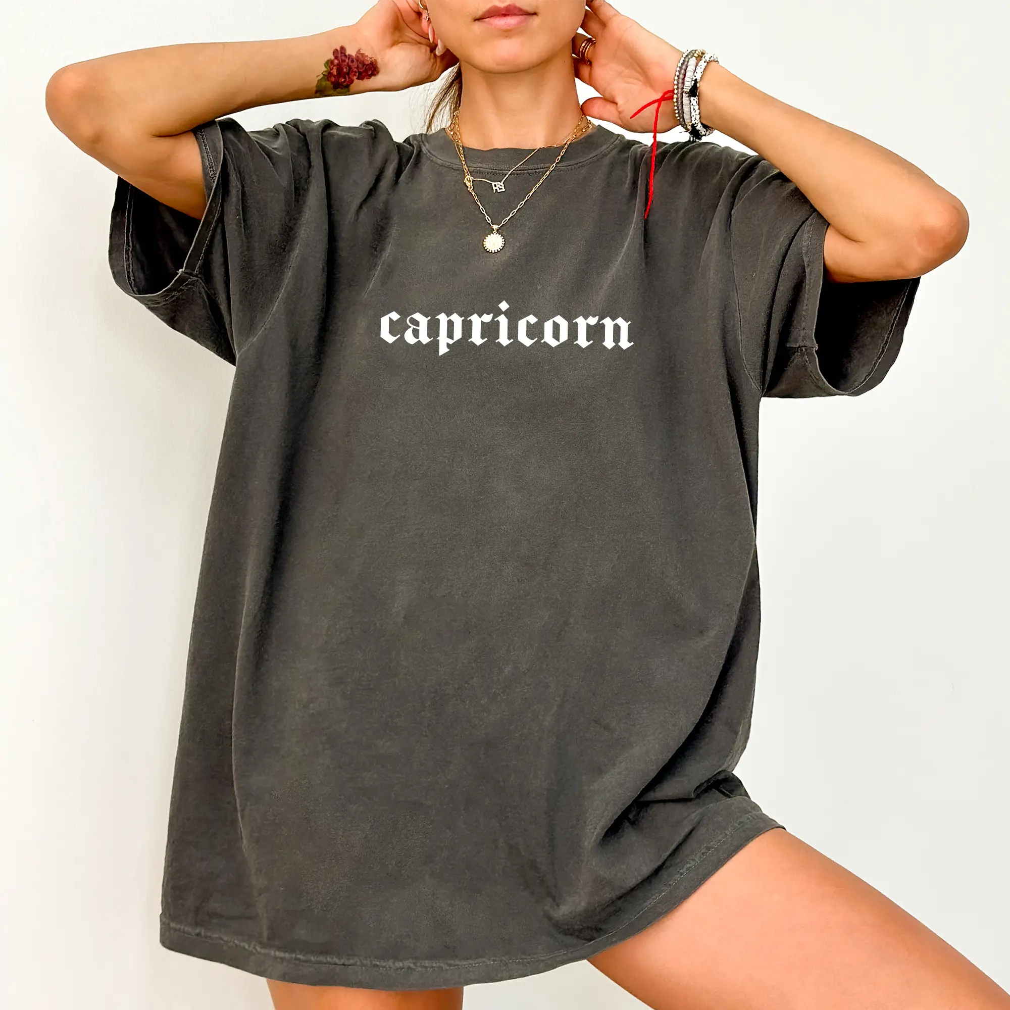 Retro Zodiac Shirt, Astrology Lover Graphic Printed Tee, Aries Taurus Gemini Cancer Leo Virgo Libra Scorpio Sagittarius Capricorn Aquarius Pisces Unhinged Shirt, Comfy Fabric Graphic Tee, Women's Tops, Womenswear, Cotton Fabric Relaxed Fit Chic Style