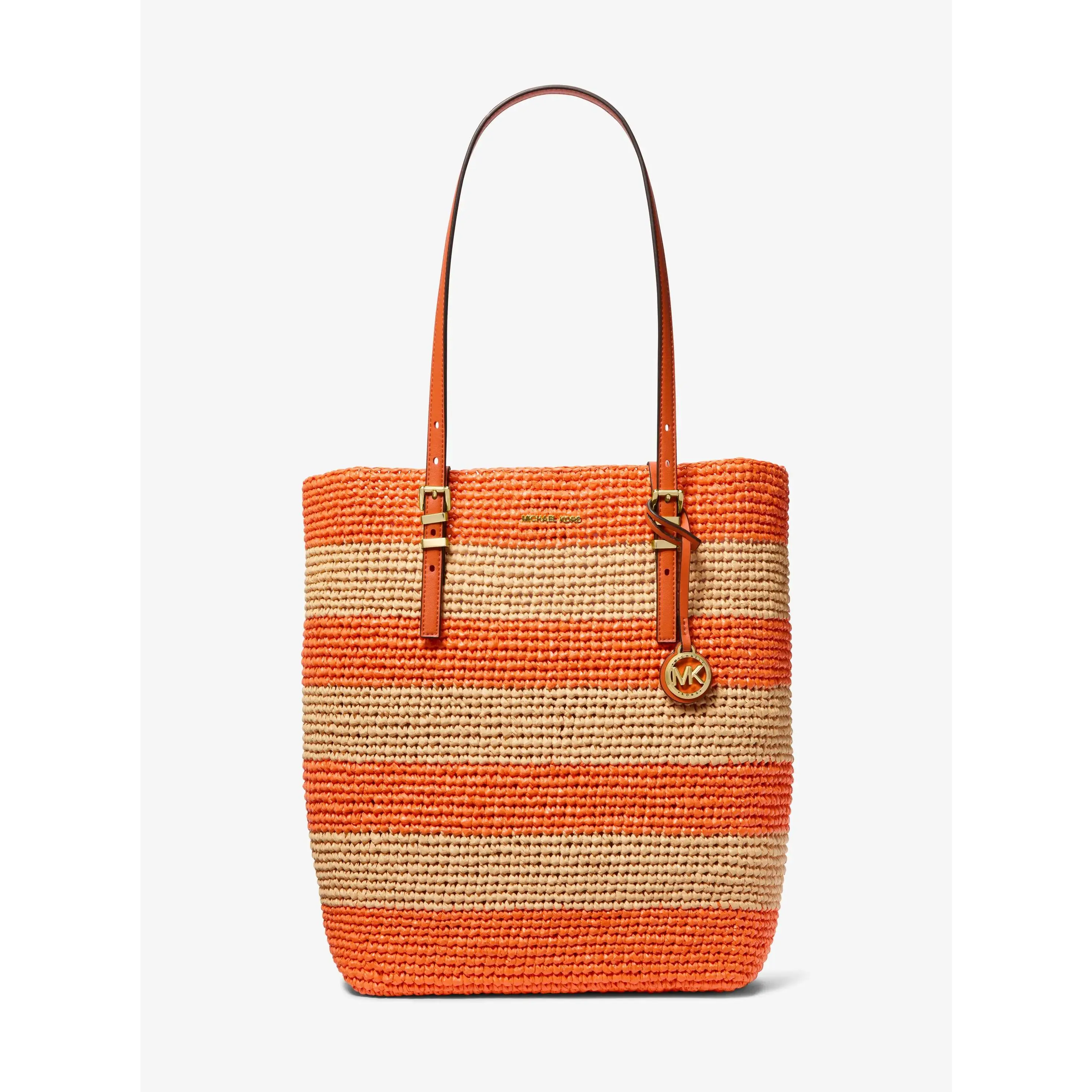 Quinn Large Hand-Crocheted Straw Tote Bag