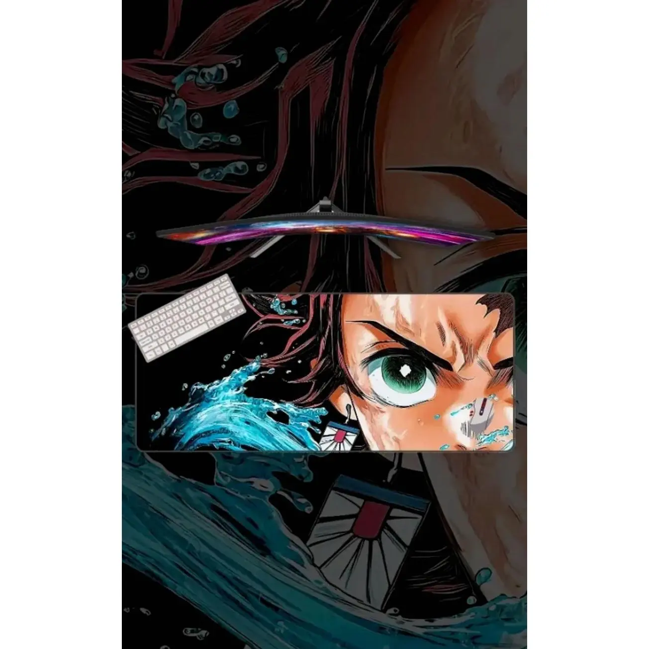 Tanjiro | Anime Mousepads | Custom Mousepads | Large Desk Mat/Mousepads