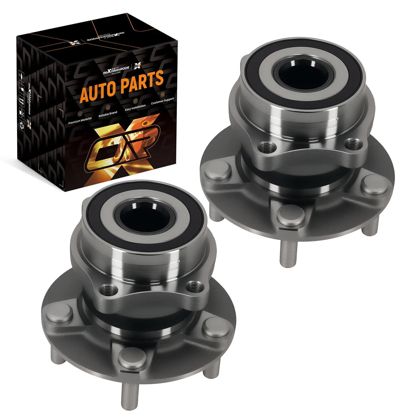 Rear Wheel Bearing Assembly compatible for Subaru WRX/WRX STI 2015-2019 512536 H512536