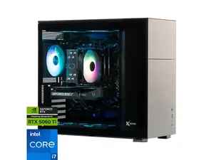 Xidax Gaming Desktop PC X-6 Series X-6 RTX 5060Ti 16GB + i7 14700F Xen Black Intel Core i7-14700F 32GB DDR5 2TB NVMe SSD GeForce RTX 5060 Ti Windows 11 Home