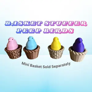 Peeps Birds Decor Easter Peep Marshmallow Buddy Figure Novety Collectible