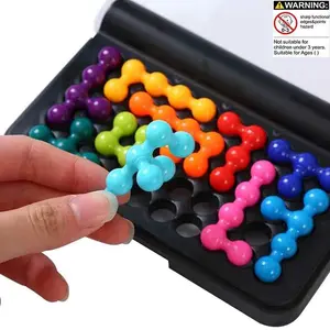 Logic Training Toy, Brain Teaser Puzzle Game for Kids, DIY Educational Learning Toy for Logical Thinking Skills Development, Shape Recognition Puzzles